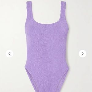 Hunza g lilac seersucker